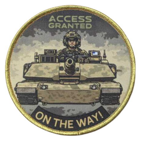 M1 Abrams Custom Patch