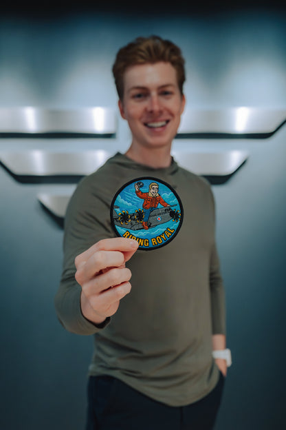 Riding Royal RAF A400M Embroidered Patch