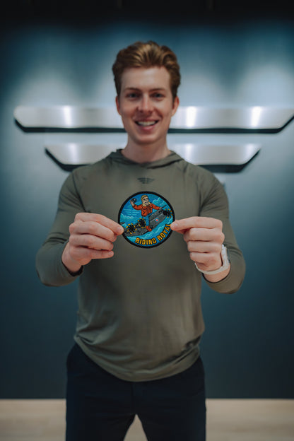 Riding Royal RAF A400M Embroidered Patch