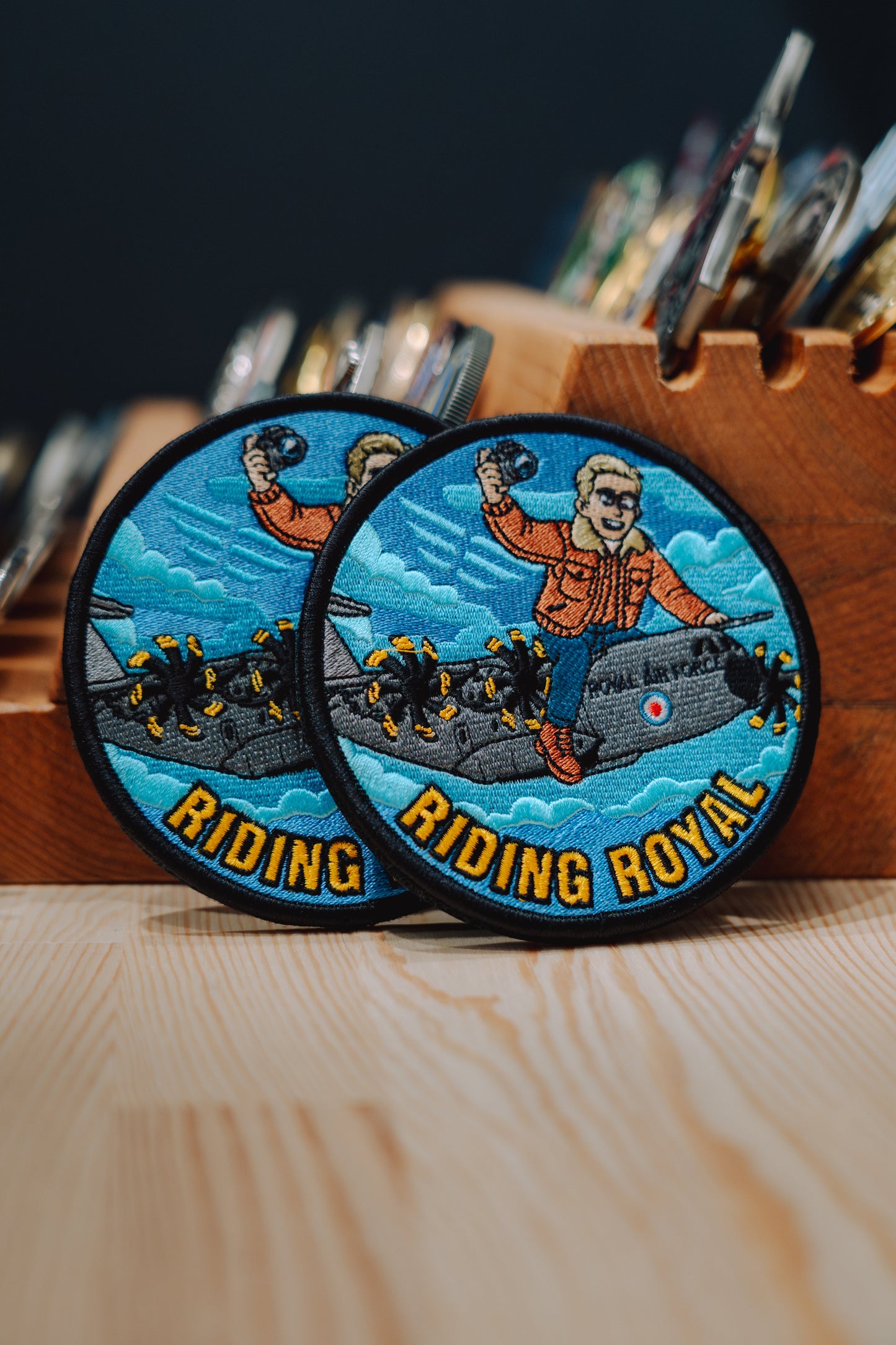 Riding Royal RAF A400M Embroidered Patch