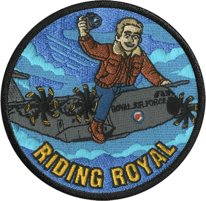 Riding Royal RAF A400M Embroidered Patch
